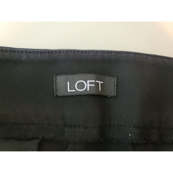 Ann Taylor Loft black Marisa skinny career dress pants - 2 - Picture 3 of 7